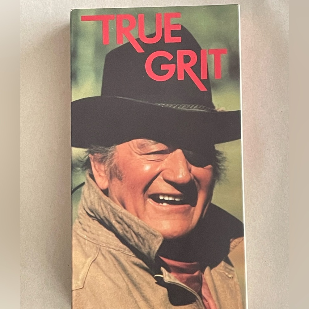True Grit VHS Western